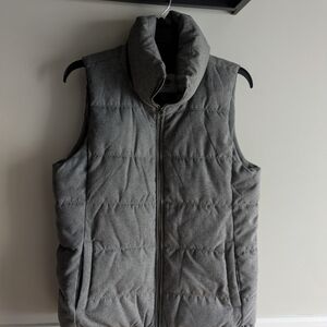 Old Navy Women's Puffer Vest, Grey, Sz M